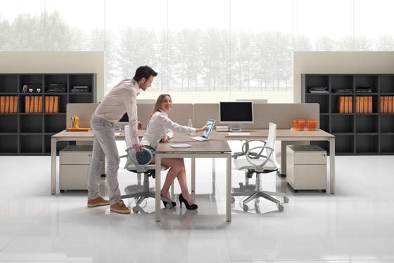 Mobili per ufficio in laminato e melaminico ...
